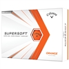 Callaway Supersoft 21 Orange Golf Balls - 1 Dozen