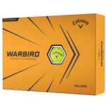 Callaway Warbird 21 Yellow Golf Balls - 1 Dozen