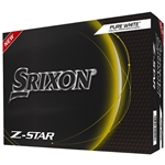 Srixon Z-Star 2023 White Golf Balls  - 1 dozen