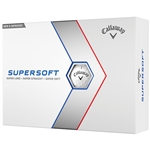 Callaway SuperSoft 2023 White Golf Balls - 1 Dozen