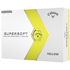 Callaway SuperSoft 2023 Yellow Golf Balls - 1 Dozen