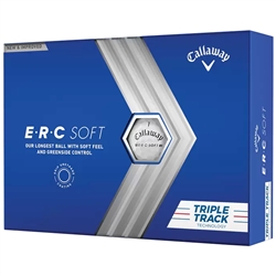 Callaway ERC Soft Triple Track 2023 White Golf Balls - 1 Dozen