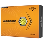 Callaway Warbird 2023 Yellow Golf Balls - 1 Dozen