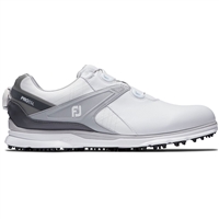FootJoy Pro SL BOA Men's Golf Shoes - White/Grey