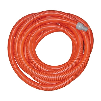 VAC HOSE 1.5"ORNG 25'W/CUFF
