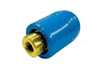 SAFE CONNECT BLUE PLASTIC COVERED 1/4" FEMALE QC SKU AS56A