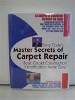 Barry Costa's Master Secrets of Carpet Repair - Carpet ID SKU CCID