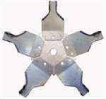 RX-20 STAR PLATE - SS HEAT TREATED SKU PHY107-089