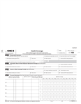 1095-B Employee/Employer Health Coverage 50 sheets