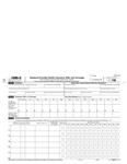 1095-B Employee/Employer Health Coverage 500 Sheets