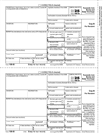 1099-B Copy B 2-Up Pack of 50 Sheets