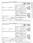 1099-B Copy C 2-Up Pack of 25 Sheets
