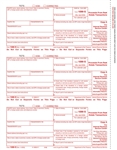 1099-S Copy A 3-Up Pack of 25 Sheets