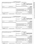 1099-S Copy B 3-Up Pack of 25 Sheets