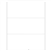 W-2/1099 Blank 3up .5" side perf Without Instructions Pack of 25 Sheets