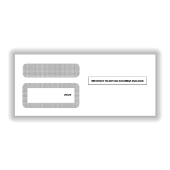 Double Window Multi-Account Envelope - Wide