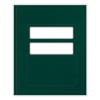 Tax Folder with Pocket and Standard Windows