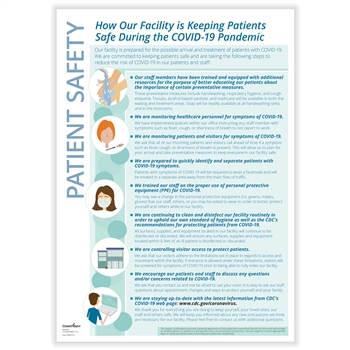 COVID-19 "Patient Safety" Poster