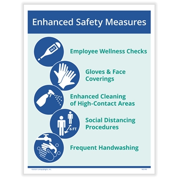 Enhanced Safety Measures Poster