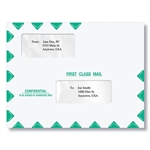 Double Window Tax Return Mailing Envelope 10x13