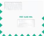 First Class Mail Double Window Envelope