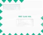 First Class Mail Double Window Envelope