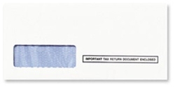 1099 3-up Single Window Envelope