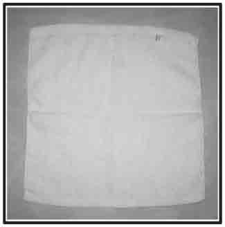12x12 Cotton Washcloths  Order White Face Cloths in Bulk