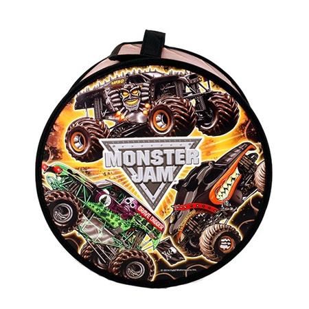 Monster Jam Tire Zip Bin