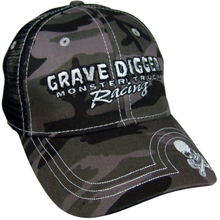 Grave Digger City Camo Cap