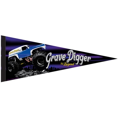Grave Digger The Legend Flag