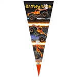 El Toro Loco Orange Flag