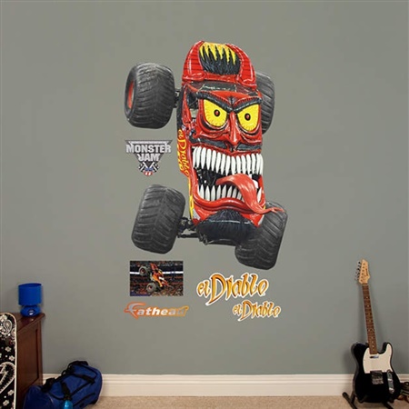 Monster Jam El Diablo Fathead