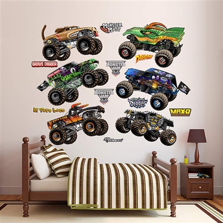 Monster Jam Fathead Collection