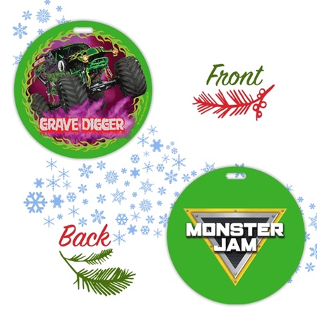 Grave Digger Holiday Ornament