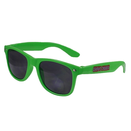 Grave Digger Green Sunglasses