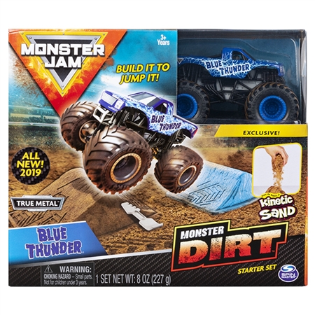 Monster Dirt Starter Set with 1:64 Blue Thunder