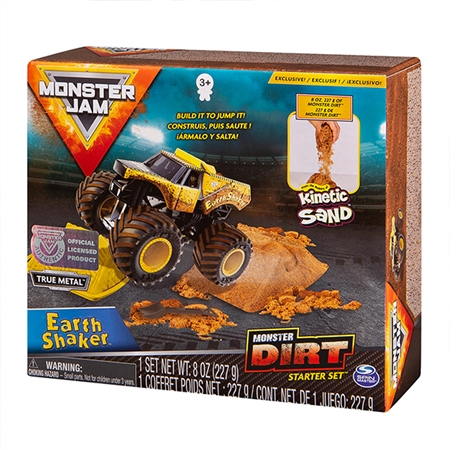 Monster Dirt Starter Set with 1:64 Earth Shaker