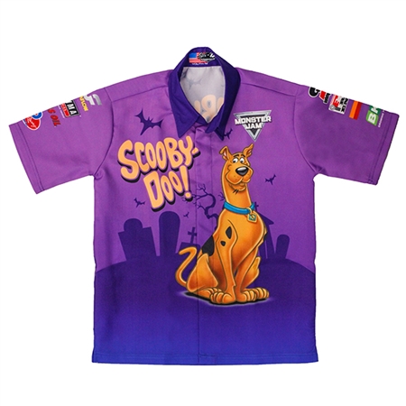 Scooby-Doo Purple Driver Shirt - Youth Medium