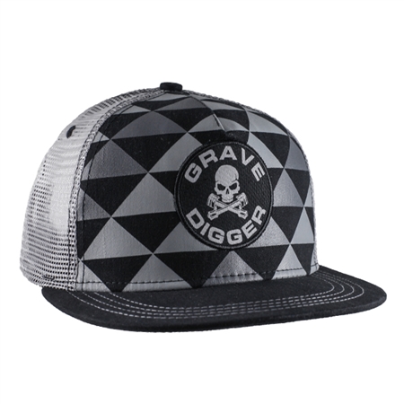 Grave Digger Triangle Patch Cap