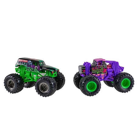 1:64 Grave Digger and Wild Flower Duo