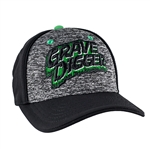 Grave Digger Heather Grey Cap