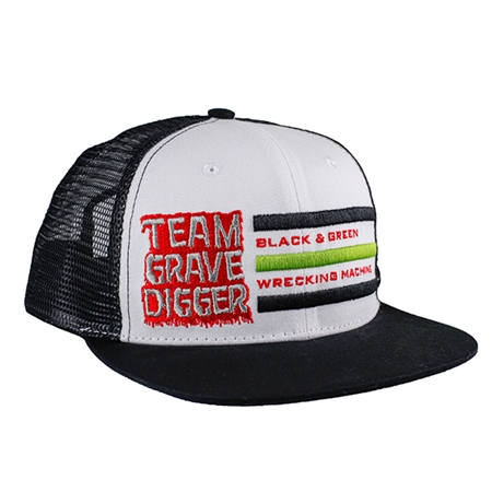 Grave Digger Wrecking Machine Cap