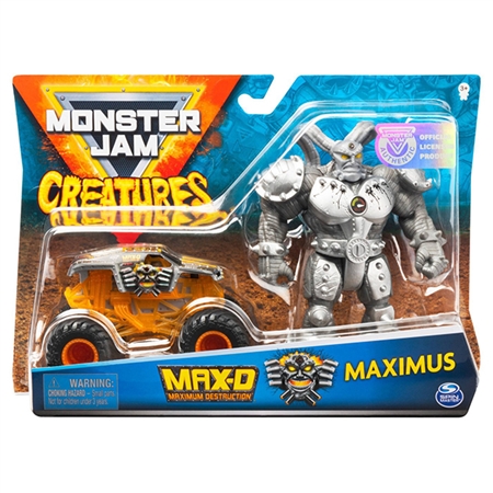 Monster Jam Creatures Max D