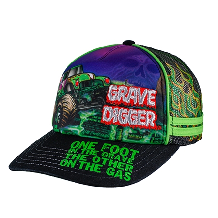 Grave Digger Spooky Youth Hat