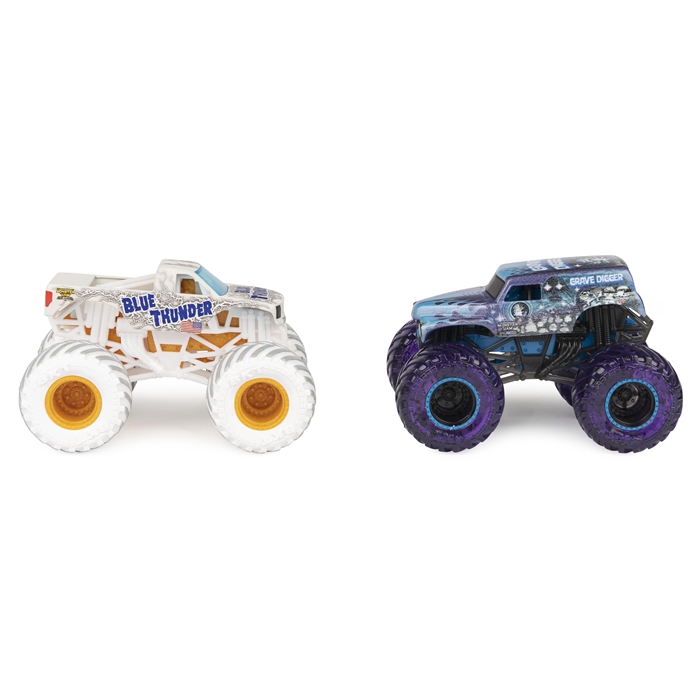 1:64 Blue Thunder and Grave Digger - Gears & Galaxies - Duo Series 2