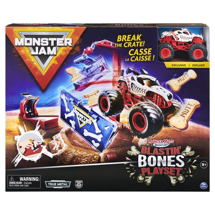 1:64 Blastin’ Bones Playset