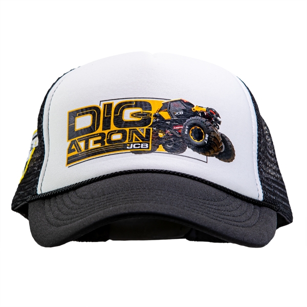 Digatron Black & White Adjustable Cap