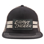 Grave Digger Stripe Camo Cap
