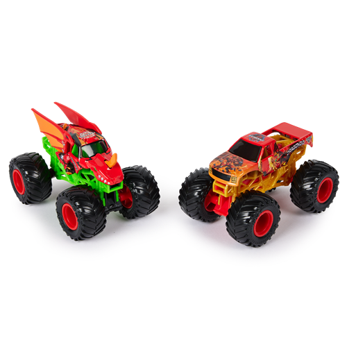 Monster Jam Bakugan Dragonoid 1:24 Diecast Truck - Juniors Toyshop